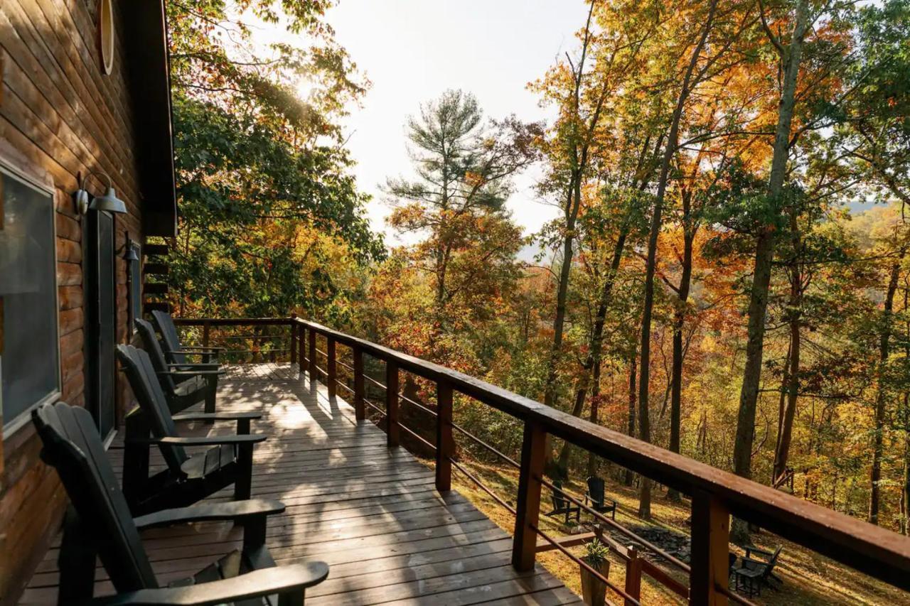 伯克利斯普林斯Hot Tub Charming & Chic Mountain Gem On Sleepy Creek别墅 外观 照片