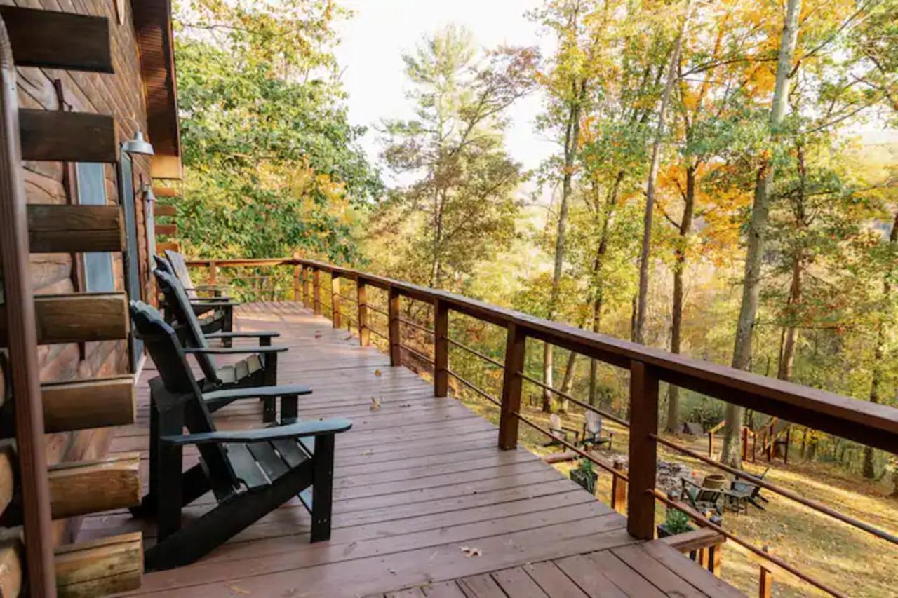 伯克利斯普林斯Hot Tub Charming & Chic Mountain Gem On Sleepy Creek别墅 外观 照片