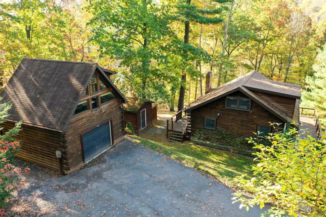 伯克利斯普林斯Hot Tub Charming & Chic Mountain Gem On Sleepy Creek别墅 外观 照片